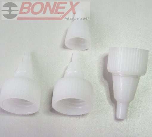 Nakrętka na butelki z kapturkiem, gwint 24/410