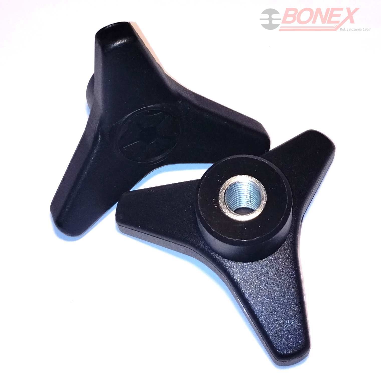 Pokrętło trójramienne Ø105 - BONEX