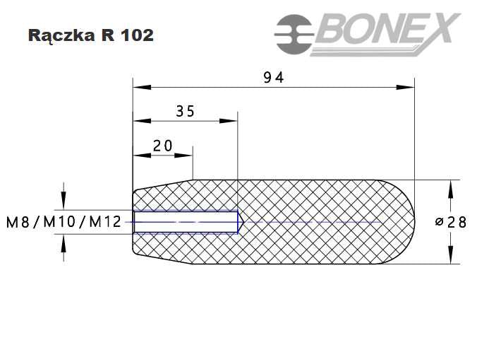 Rączka R102