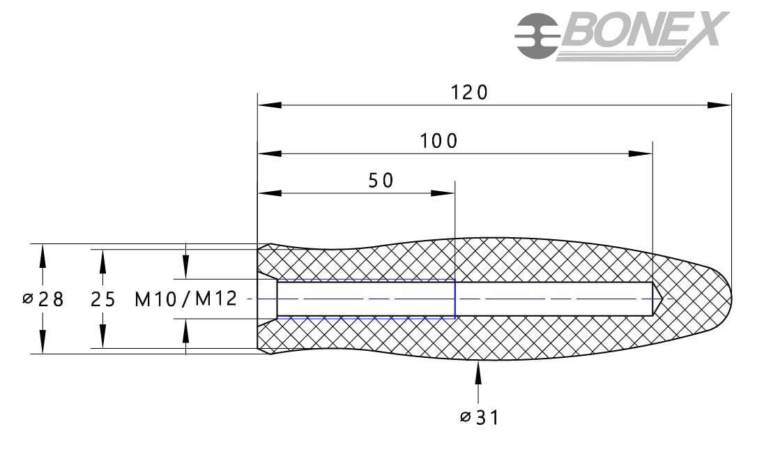 Rączka fasonowa RF 32.124